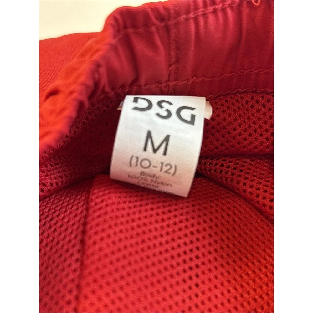 DSG Youth Boys Size‎ M Rec Shorts Red Mesh Lined